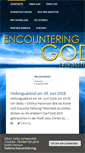 Mobile Screenshot of encounteringgod.org